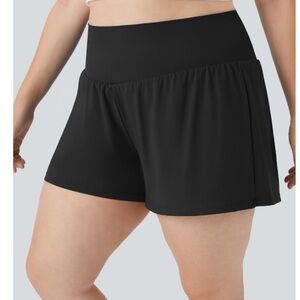 Halara 2 in 1 gym shorts 3.5’’